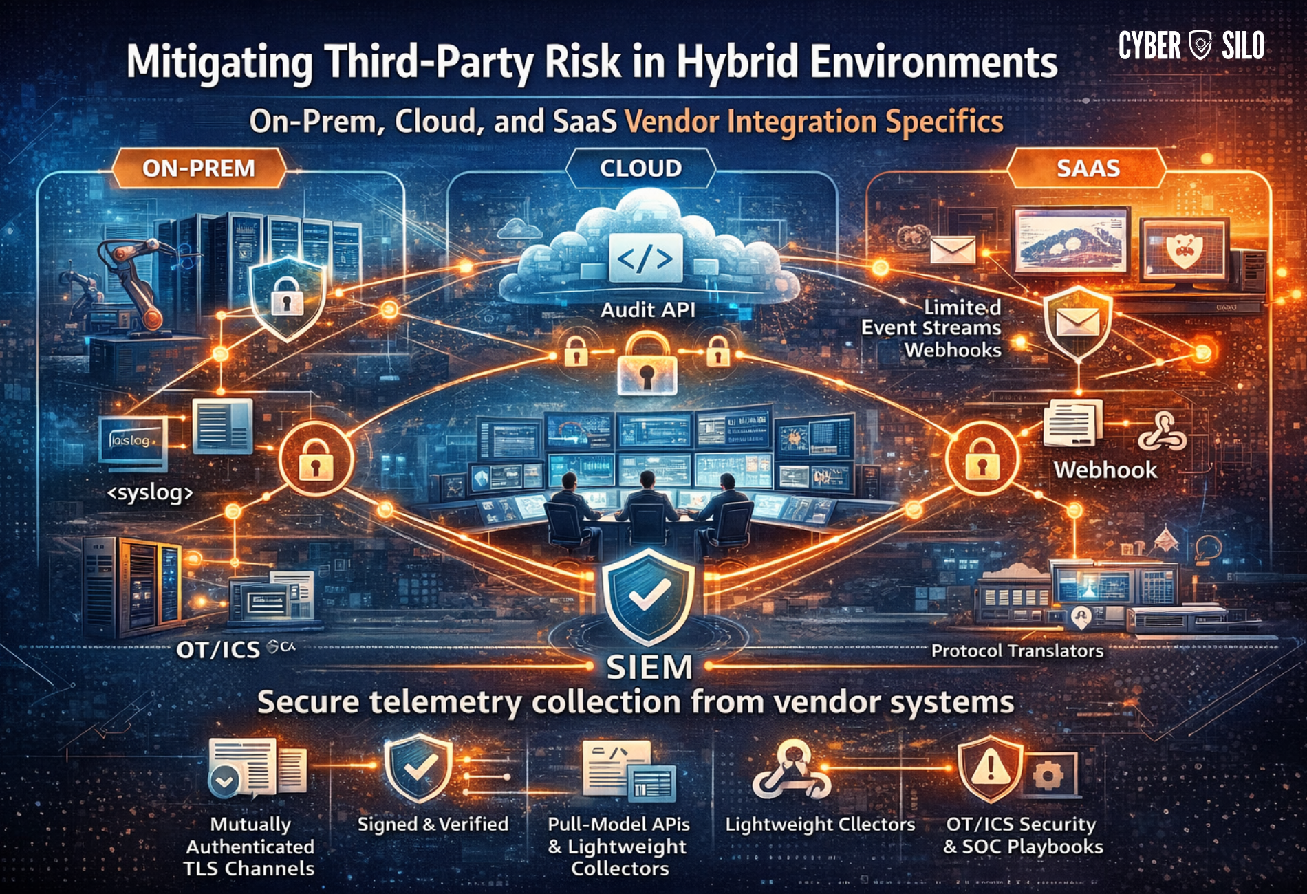 Real-time threat detection and SIEM analytics for vendor incidents