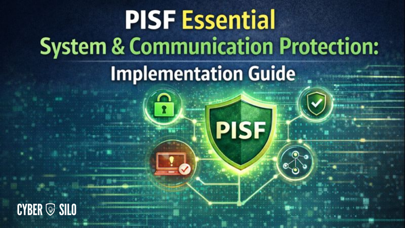 Enterprise cybersecurity architecture overview showing system and communication protection layers