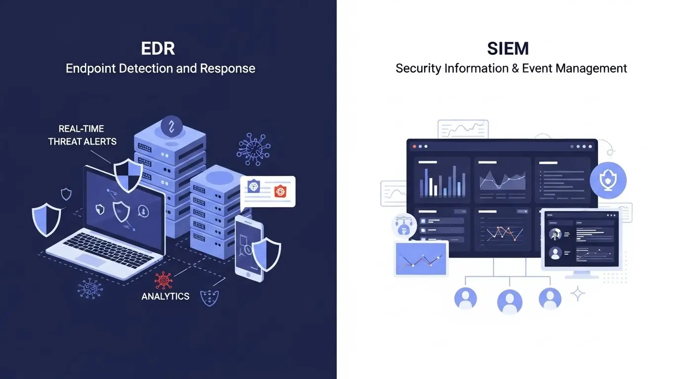 EDR vs SIEM