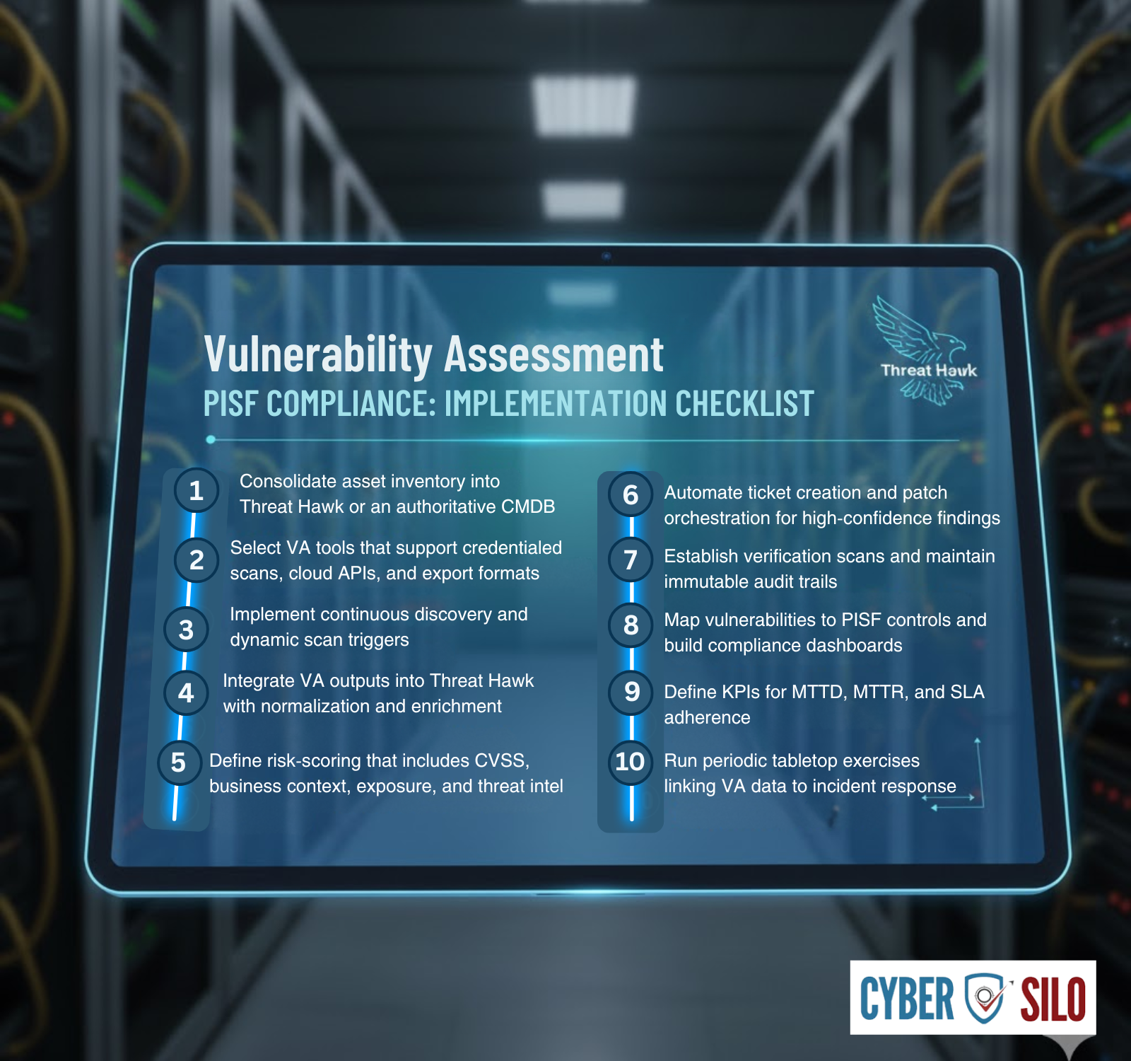VA tool selection criteria for enterprise PISF readiness