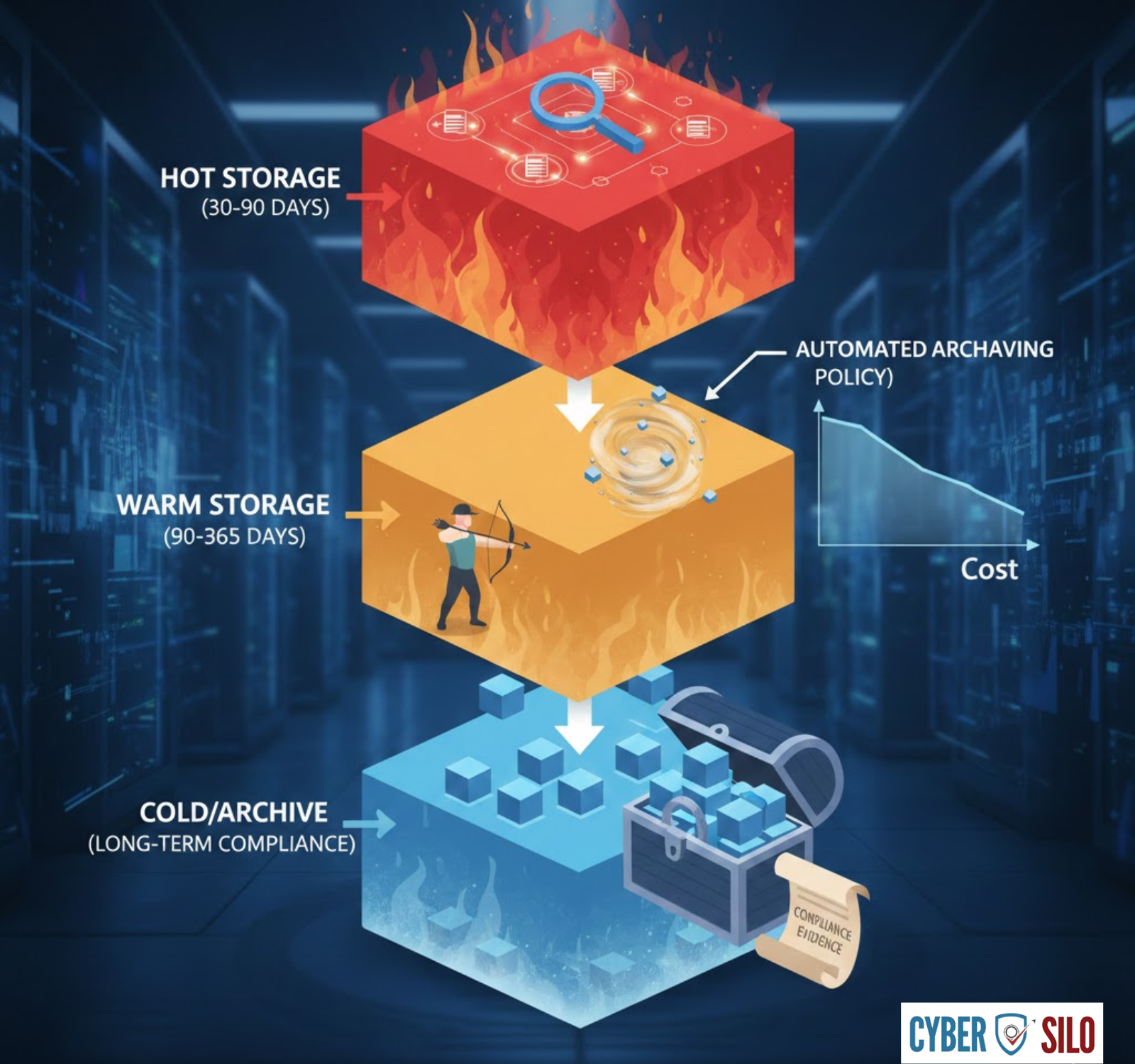3-year TCO modeling for PISF SIEM deployment