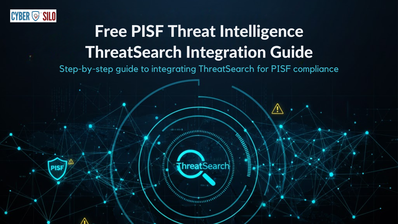 ThreatSearch threat intelligence integration pipeline showing PISF feed ingestion normalization and SIEM correlation