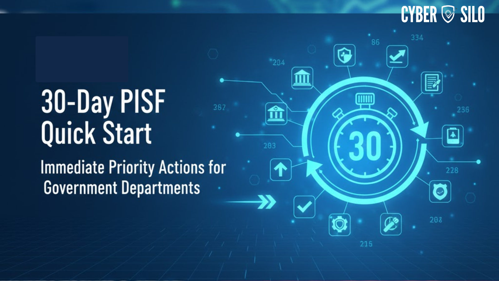 30-day PISF quick start playbook for government departments